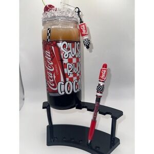 Suspect Runs on Coca-Cola Set